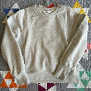 Athleta Girl Gray Crewneck Sweatshirt